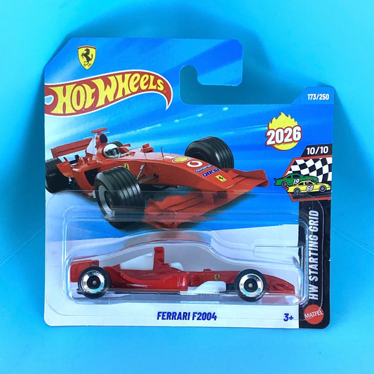 Hot Wheels - Ferrari F2004 (Short Card)