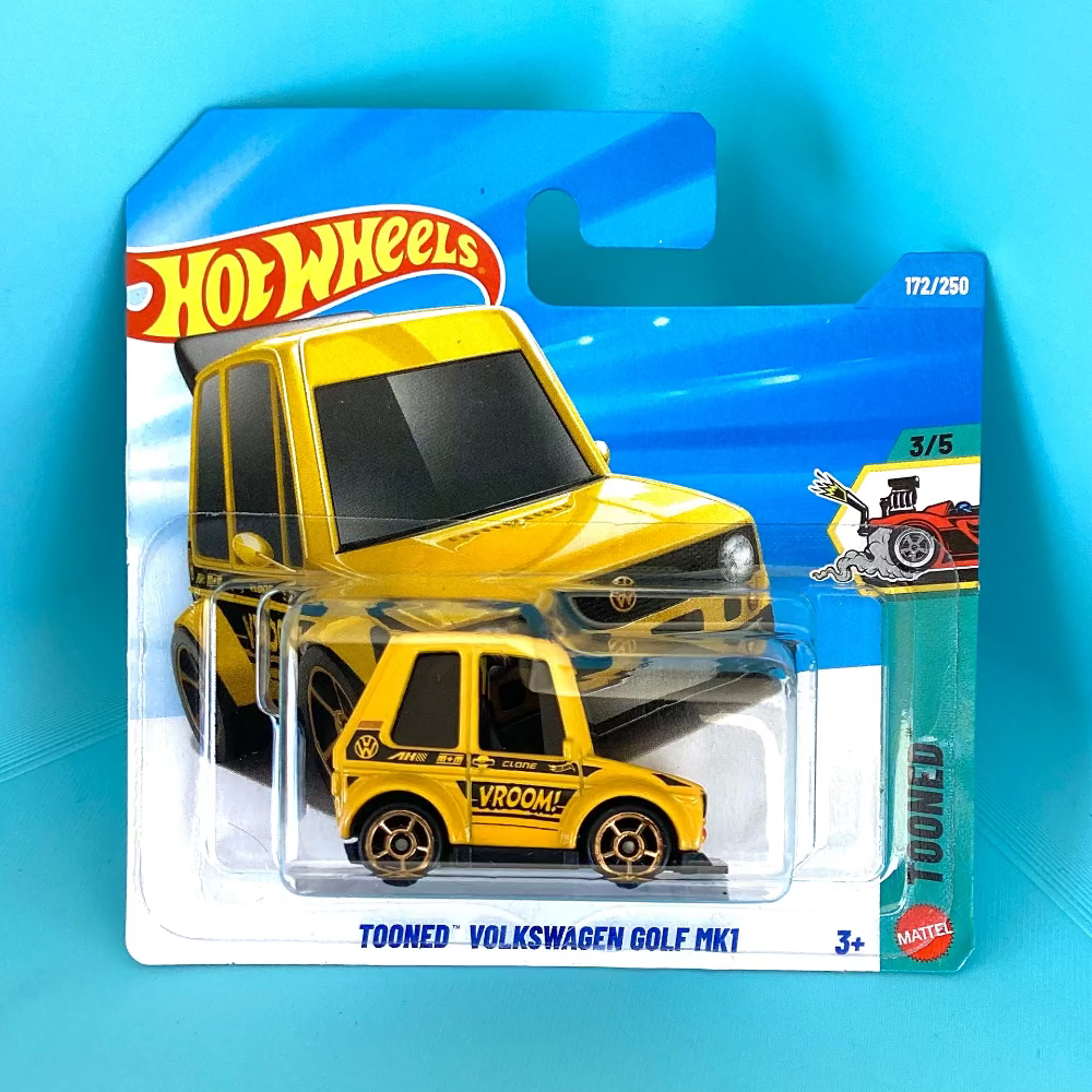 Hot Wheels - Tooned Volkswagen Golf MK1 (Short Card)