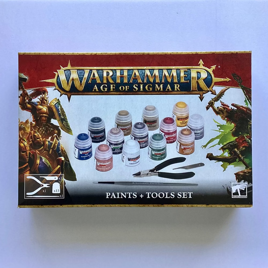 Warehammer: Age Of Sigmar - Paint And Tool set
