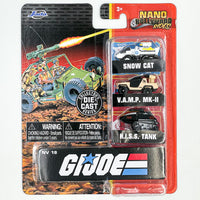 GiJoe 3-Pack A Nano Cars