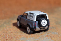 Tarmac Works Global 64 - 1/64 Land Rover Defender 90 Matt Blue Grey