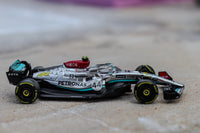 Tarmac Works Global 64 - Mercedes AMG F1 W13 E Performance - Belgian Grand Prix 2022 Lewis Hamilton - 1/64 scale