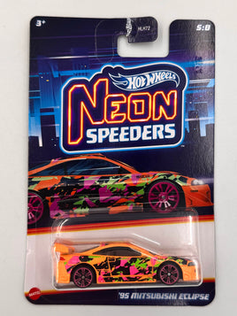 Hot Wheels Neon Speeders - 95 Mitsubishi Eclipse scale 1:64