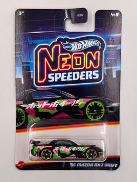 Hot Wheels Neon Speeders - 95 Mazda RX-7 Drift scale 1:64