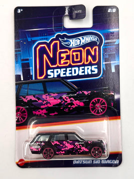 Hot Wheels Neon Speeders - Datsun Sid Wagon scale 1:64