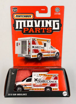 Matchbox Moving Parts - 2016 RAM Ambulance scale 1:64