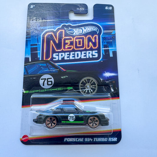 Hot Wheels Neon Speeders - Porsche 934 Turbo RSR