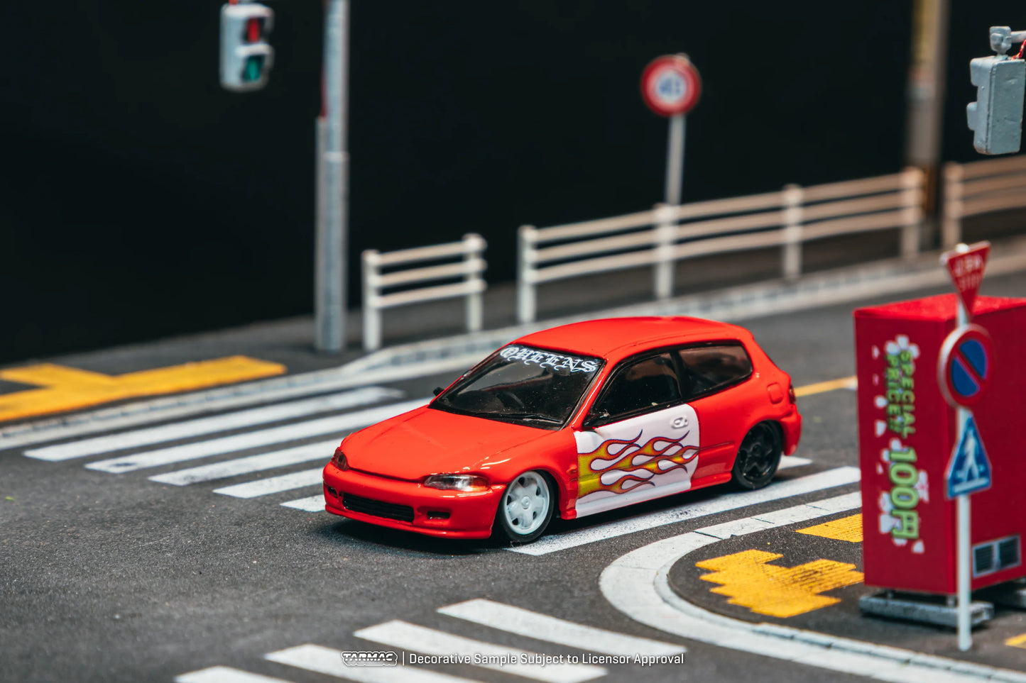 Tarmac Works - Honda Civic EG6 New York Sunshine - HOBBY64