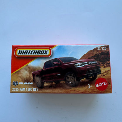 Matchbox PowerGrabs - 2025 RAM 1500 Rev