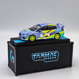 Tarmac Works - Subaru WRX STI 5207 Logitech G with Container - Hobby 64