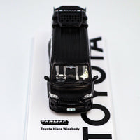 Tarmac Works - Toyota Hiace Widebody Black - Scale 1:64