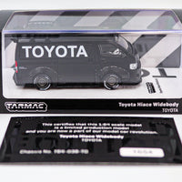 Tarmac Works - Toyota Hiace Widebody Black - Scale 1:64