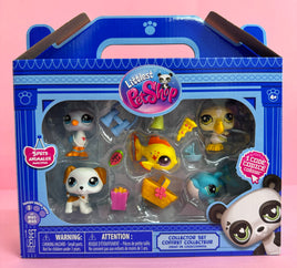 Littlest Pet Shop Gen 7 Collector Set 5 pack - Pelican, Dolphin, Gold Fish, Dog and Seagull