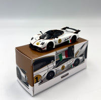 Tarmac Works Global 64 - Pagani Huayra R Bianco Benny - 1/64 scale