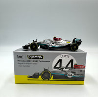 Tarmac Works Global 64 - Mercedes AMG F1 W13 E Performance - Belgian Grand Prix 2022 Lewis Hamilton - 1/64 scale