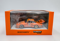 Tarmac Works Mini Champs - Porsche 935 Max Moritz Jagermeister Manfred Schurti 1977 Winner - 1/64 scale