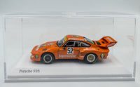 Tarmac Works Mini Champs - Porsche 935 Max Moritz Jagermeister Manfred Schurti 1977 Winner - 1/64 scale