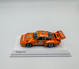 Tarmac Works Mini Champs - Porsche 935 Max Moritz Jagermeister Manfred Schurti 1977 Winner - 1/64 scale