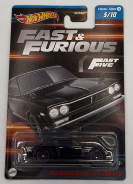 Hot Wheels Fast & Furious - 1971 Nissan Skyline H/T 2000 GT-R