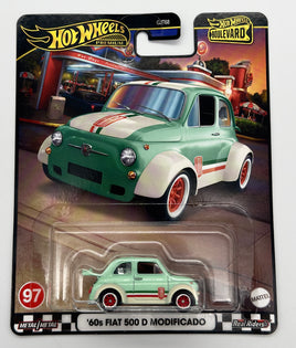 Hot Wheels Boulevard - 60s Fiat 500 D Modificado