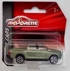 Majorette Street Cars - Toyota Double Cab Green