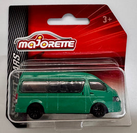 Majorette Street Cars -  Toyota Minibus Green