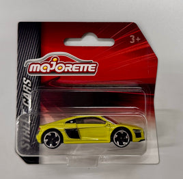 Majorette Street Cars - Audi R8 Yellow scale 1:64