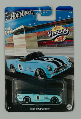 Hot Wheels - 1955 Corvette - Vintage Racing Club - scale 1:64