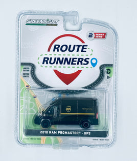 Greenlight - Route Runners Series 2 - 2018 RAM Promaster - UPS Van