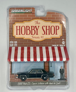 Greenlight - 1987 Ford LTD Crown Victoria with man in suit