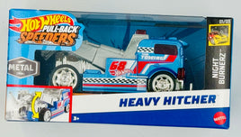 Hot Wheels Pull Back Speeders - Heavy Hitcher - 1:43 Scale