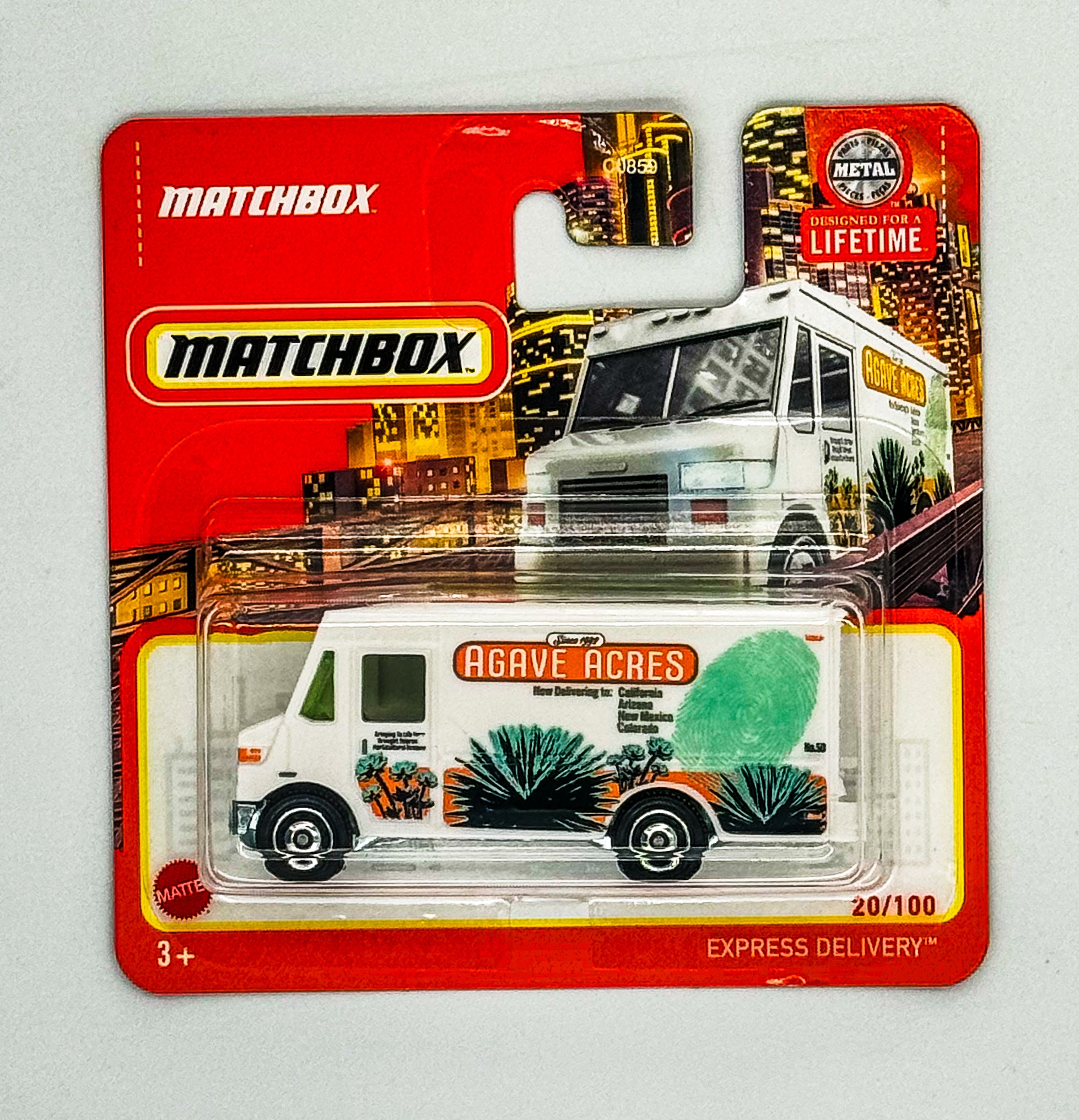 Matchbox delivery truck on sale