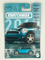 Matchbox Mini - 2010 Mini Cooper Cabrio - Blue
