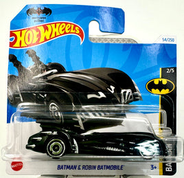 Hot Wheels Basic - Batman & Robin Batmobile Black