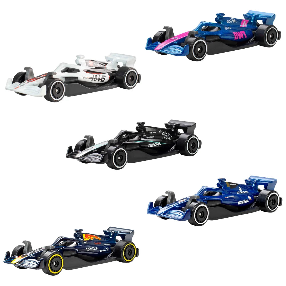 Hot Wheels - F1 5 pack