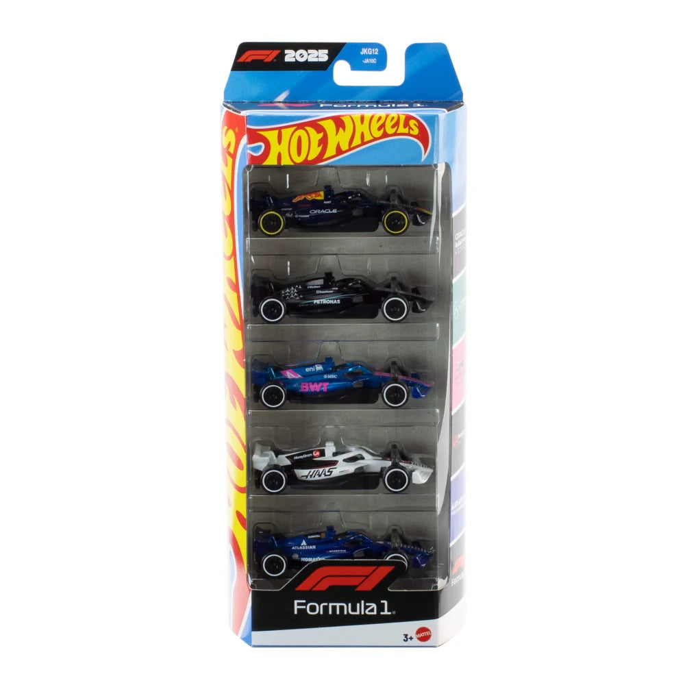 Hot Wheels - F1 5 pack