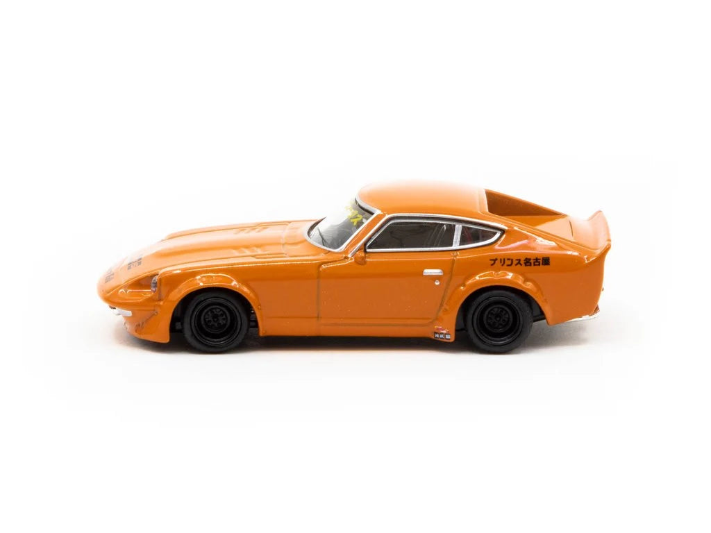 KJ Miniatures - 1:64 Nissan Fairlady 240Z (S30) LBWK Metallic Orange