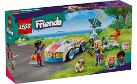 Lego  Friends Nova and Zac Electric Car and Charger (42609)