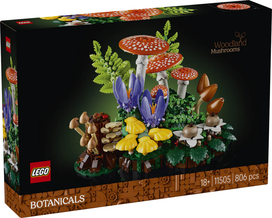 11505 - Lego Botanical - Woodlands Mushrooms