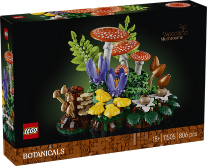 11505 - Lego Botanical - Woodlands Mushrooms