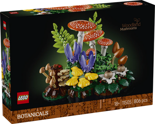 11505 - Lego Botanical - Woodlands Mushrooms