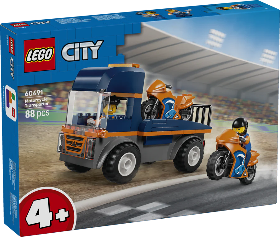 Lego City - Motorcycle Transporter - (60491)