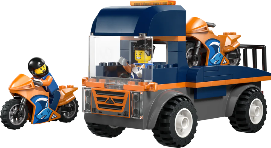 Lego City - Motorcycle Transporter - (60491)