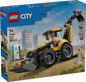 60480 - Lego City - Yellow Backhoe Loader