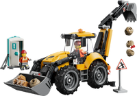 60480 - Lego City - Yellow Backhoe Loader