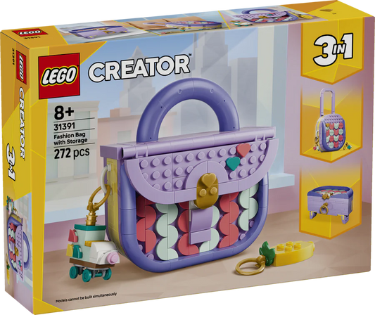 31391 - Lego Creator - Art Fashion Bag with Storage