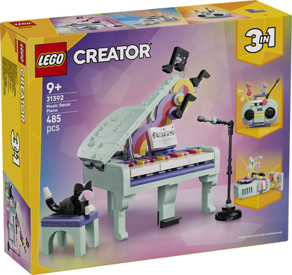 31392 - Lego Creator - Music Decor Piano with Cat