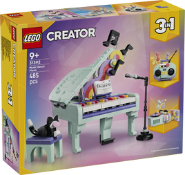 31392 - Lego Creator - Music Decor Piano with Cat