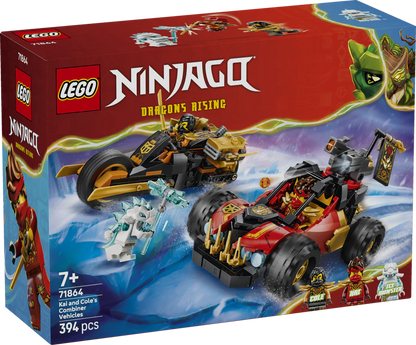 71864 - Lego Ninjago - Kai And Cole's Combiner Vehicles