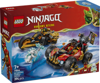 71864 - Lego Ninjago - Kai And Cole's Combiner Vehicles